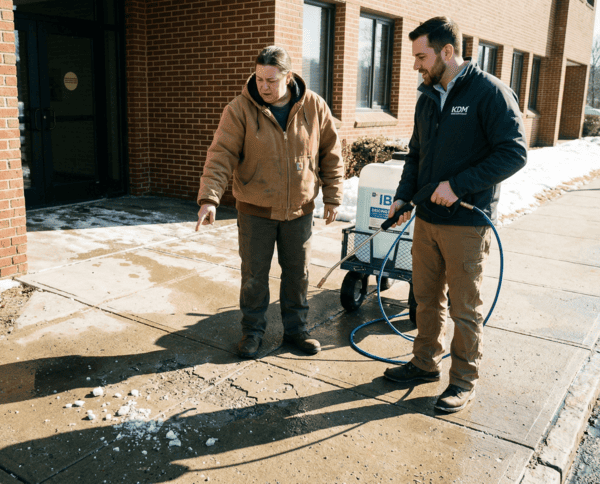 The “False Spring” Liability: Why Your March De-icing Strategy is Cracking Your Bottom Line