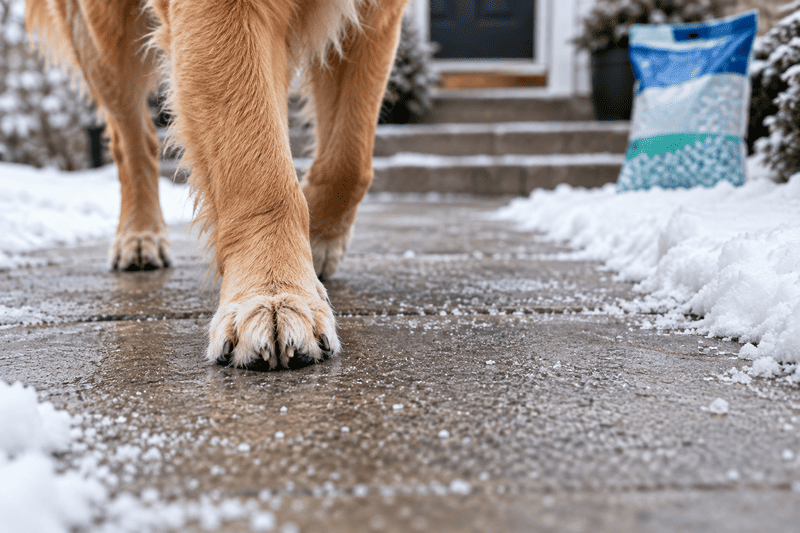 Pet-Safe Ice Melt: What “Pet Friendly” on the Bag Actually Means